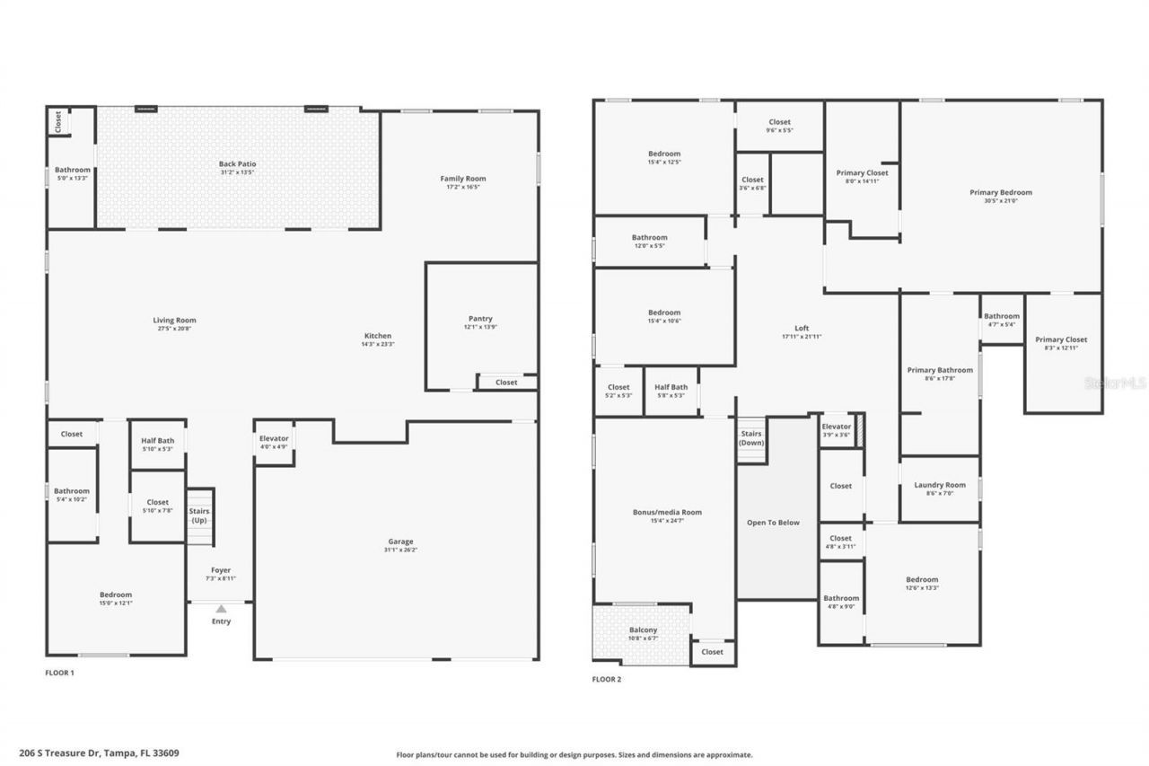 206 S Treasure Drive, Tampa, FL 33609 Photo