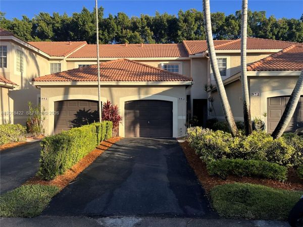 982 Sevilla Cir , Unit 982, Weston, FL 33326