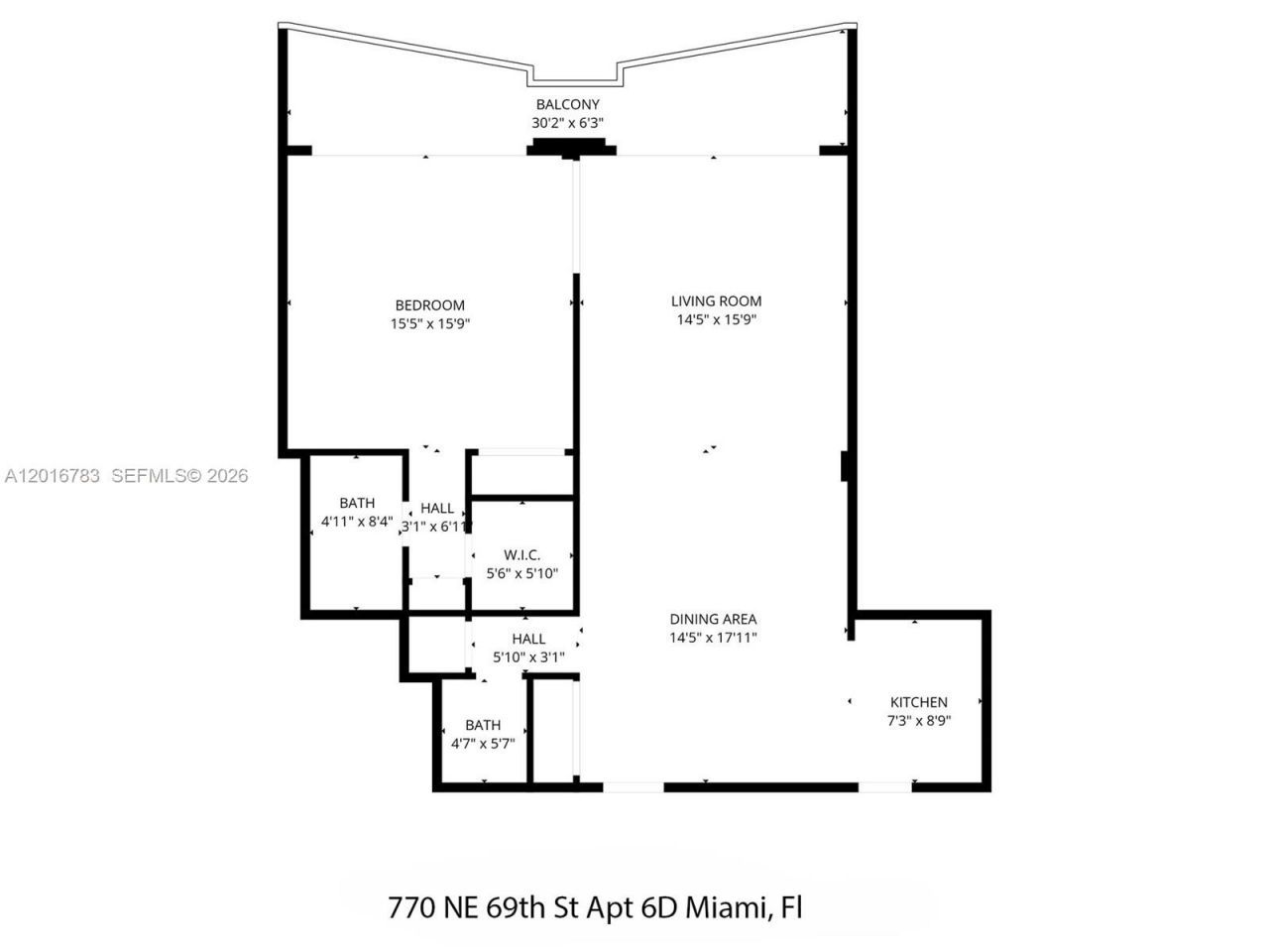 770 NE 69th St , Unit 6D, Miami, FL 33138 Photo