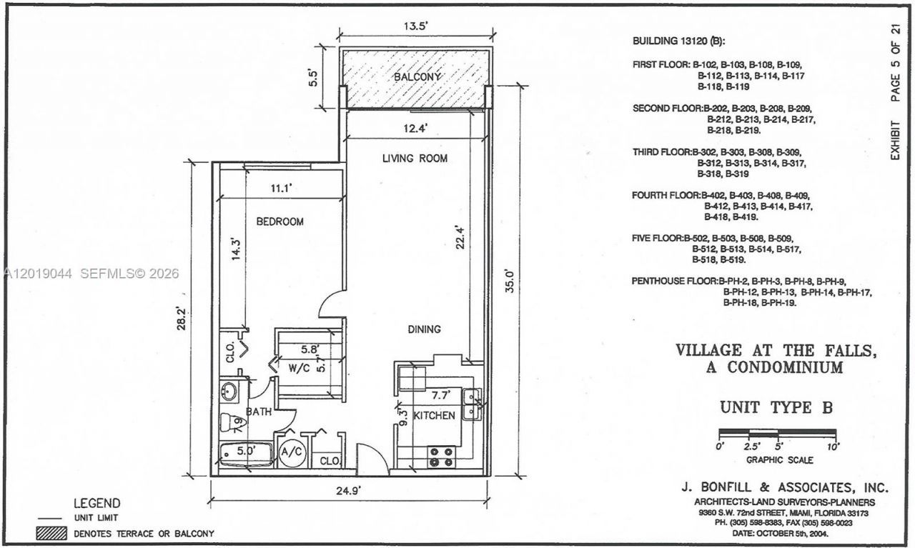 13120 SW 92nd Ave , Unit B-PH2, Miami, FL 33176 Photo
