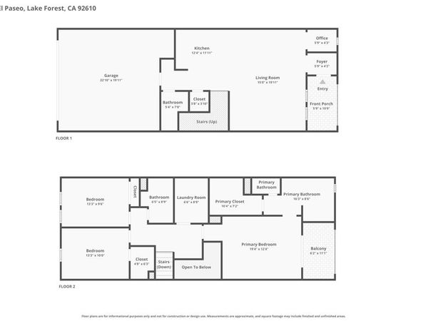 1412 El Paseo, Lake Forest, CA 92610
