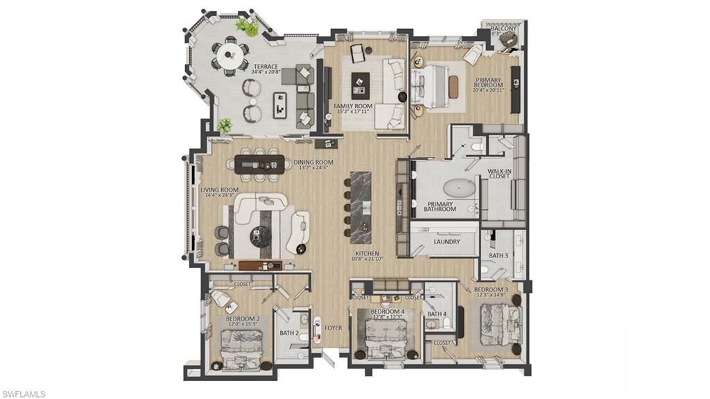 1301 3rd Ave S, Unit PH-W, Naples, FL 34102 Photo