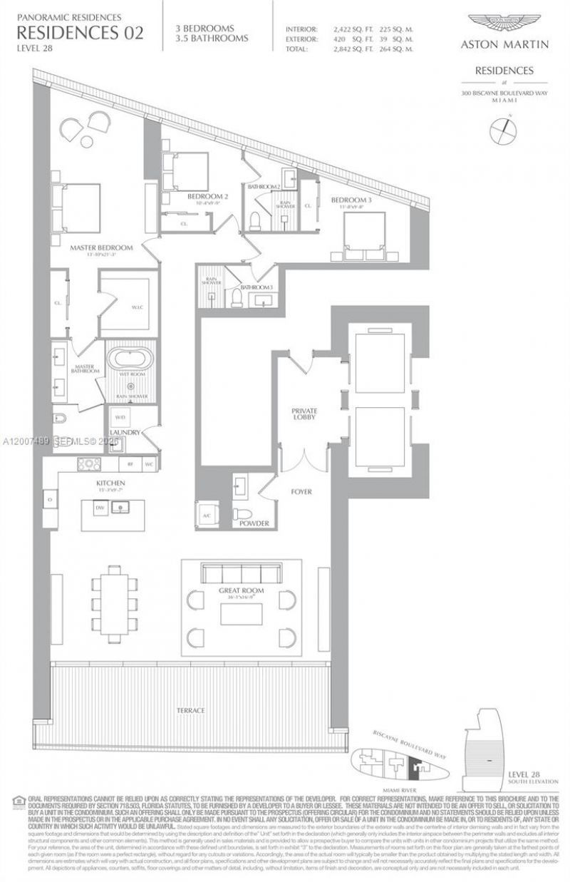 300 Biscayne Blvd Way, Unit 2802, Miami, FL 33131 Photo