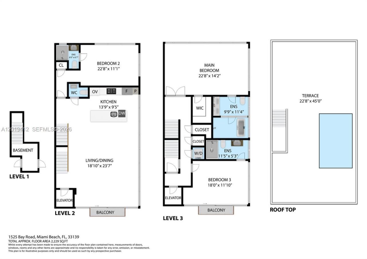 1525 Bay Rd , Unit 1525, Miami Beach, FL 33139 Photo