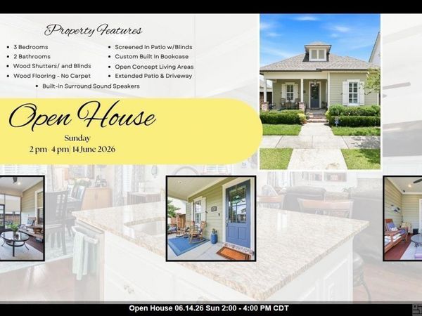 1257 Rockport St, Zachary, LA 70791