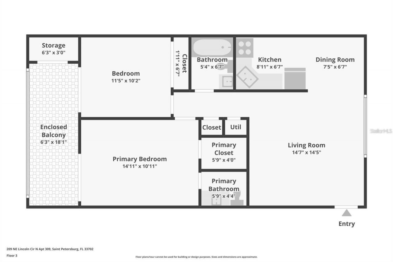 208 NE Monroe Circle N, Unit 307, Saint Petersburg, FL 33702 Photo