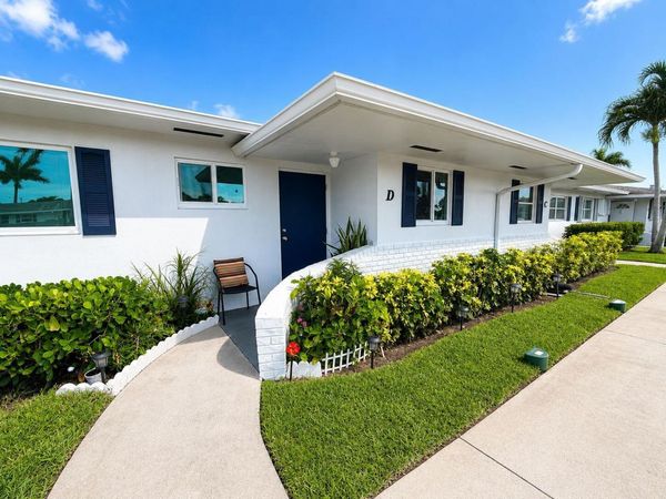 2716 E Emory Dr Drive E, Unit D, West Palm Beach, FL 33415