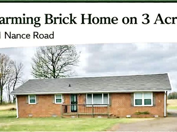 1921 Nance Road , Alamo, TN 38001