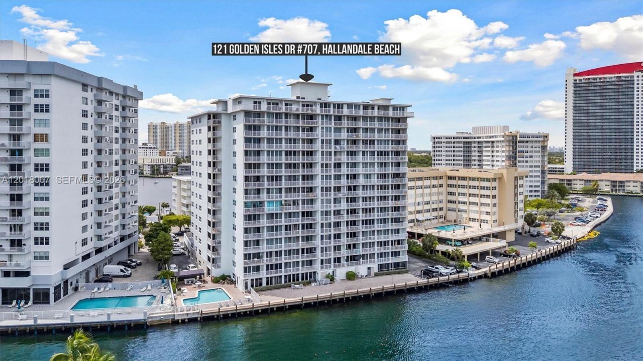 121 Golden Isles Dr , Unit 707, Hallandale Beach, FL 33009 Photo