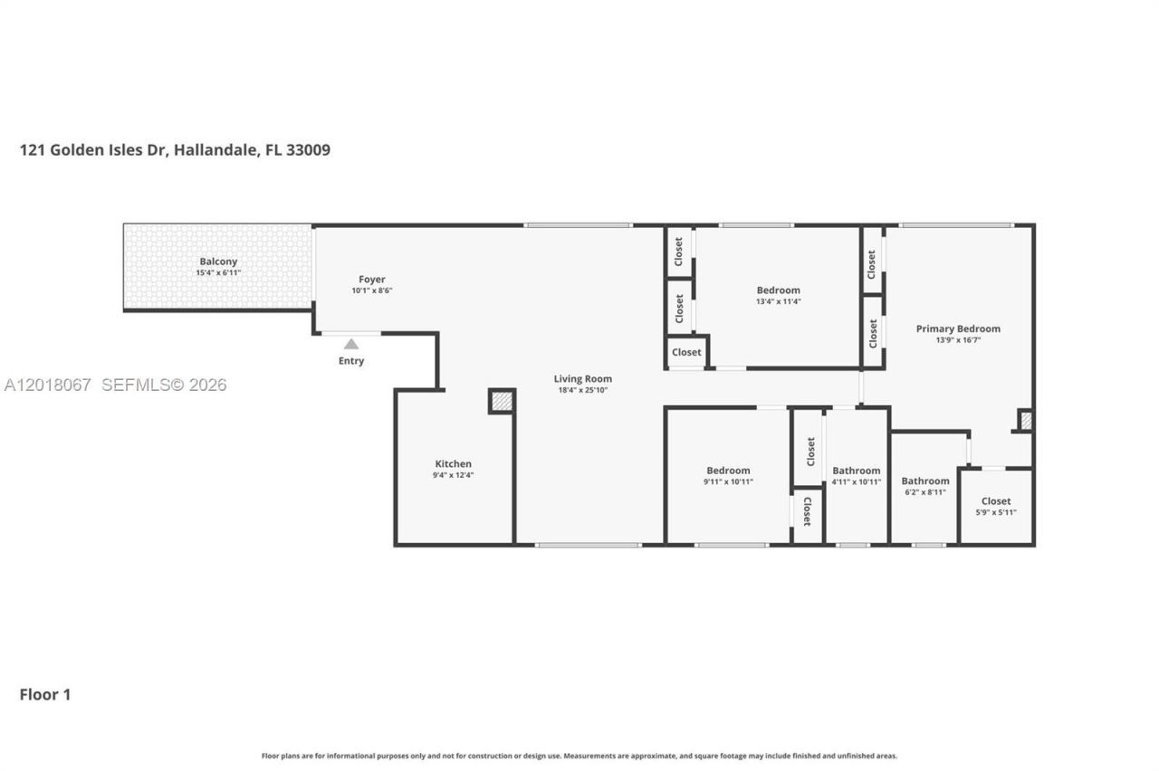 121 Golden Isles Dr , Unit 707, Hallandale Beach, FL 33009 Photo