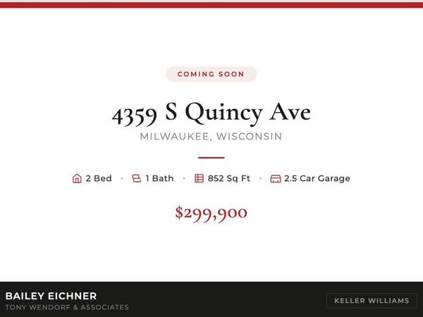 4359 Quincy AVENUE, Milwaukee, WI 53207