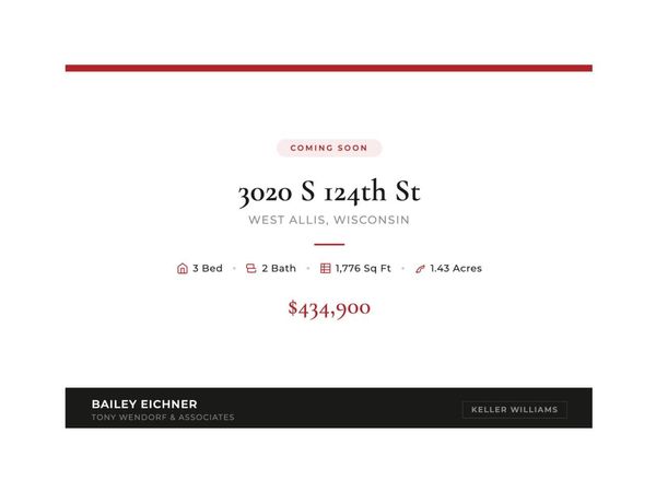 3020 124th STREET, West Allis, WI 53227