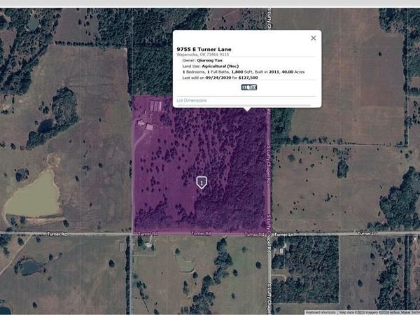 9755 E Turner Lane, Wapanucka, OK 73461