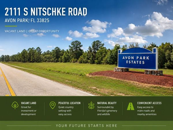 2111 S Nitschke Road, Avon Park, FL 33825