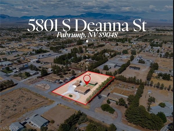 5801 S Deanna Street, Pahrump, NV 89048