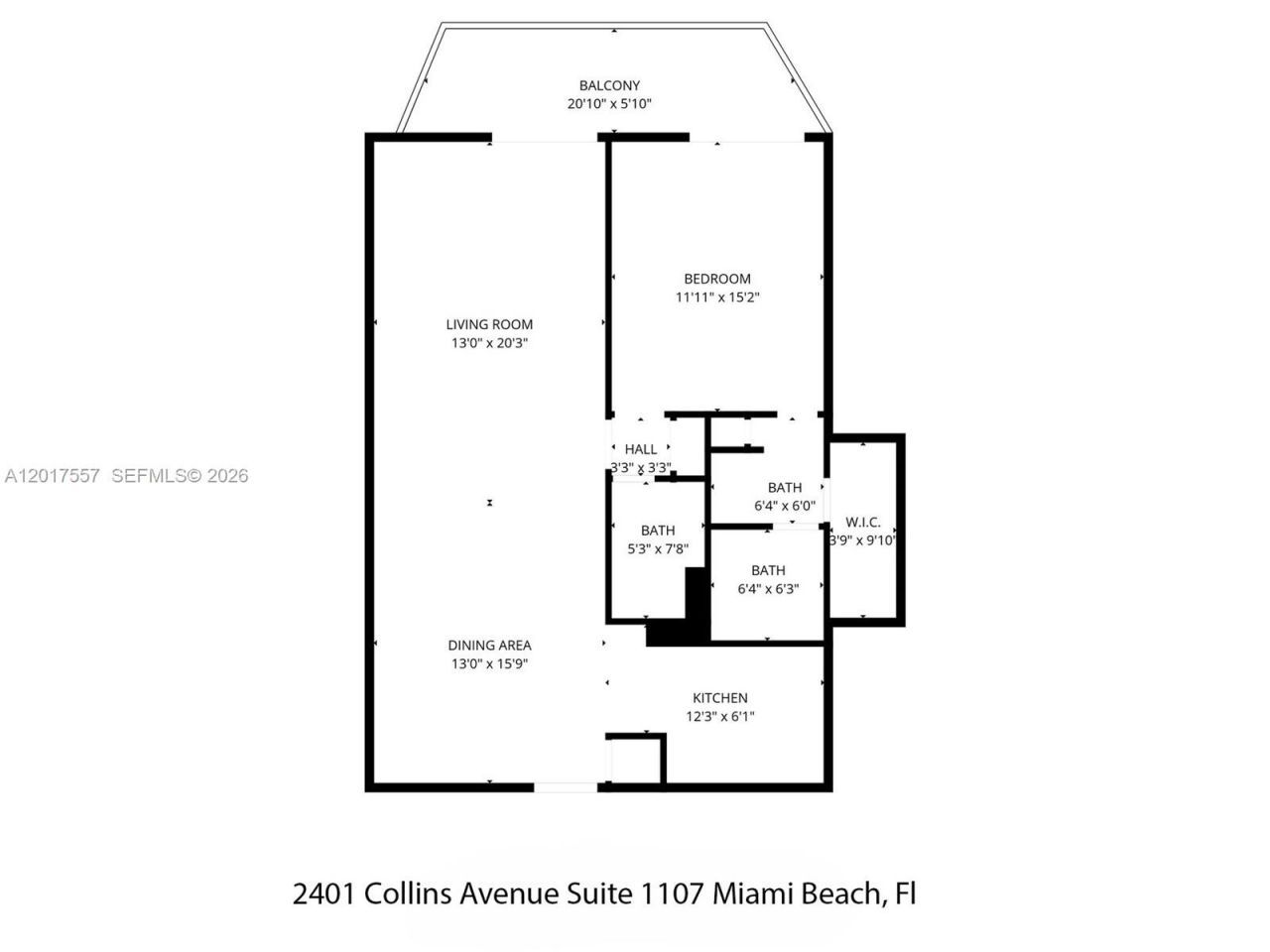 2401 Collins Ave, Unit 1107, Miami Beach, FL 33140 Photo