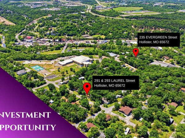 235 Evergreen And 291 & 293 Laurel Street , Unit A, B,, Hollister, MO 65672