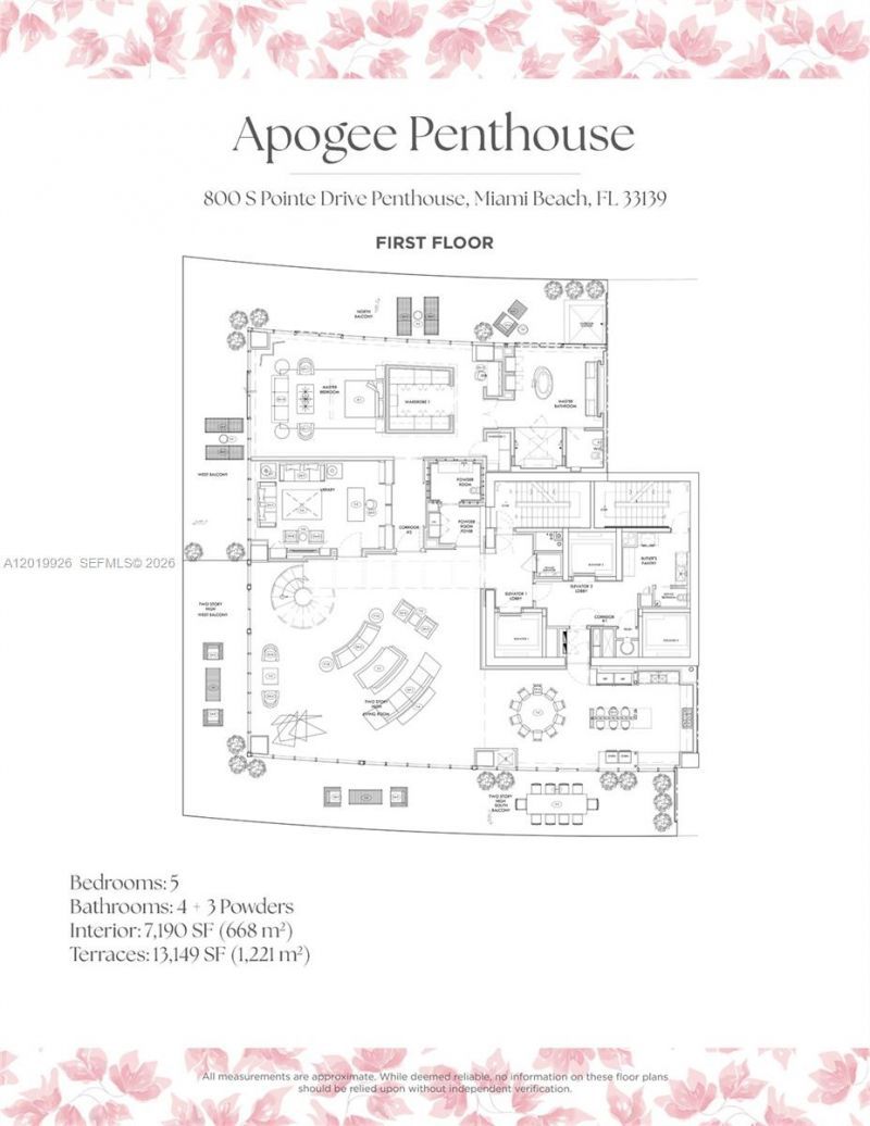 800 S Pointe Dr, Unit Penthouse, Miami Beach, FL 33139 Photo