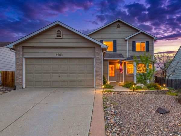 5663 Mesa Mountain Way , Colorado Springs, CO 80923
