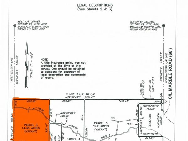 Parcel W Stanton Road, Unit Parcel 3, Pierson, MI 49339