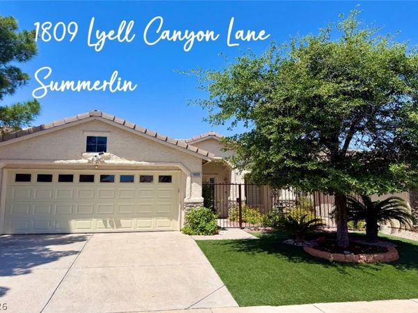 1809 Lyell Canyon Lane, Las Vegas, NV 89134