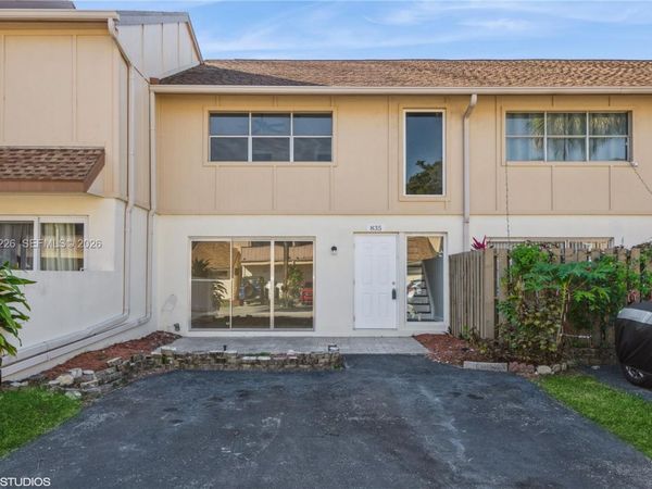 835 NW 81st Ter , Unit 7, Plantation, FL 33324