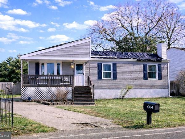 964 CENTER STREET , LITTLE EGG HARBOR TWP, NJ 08087