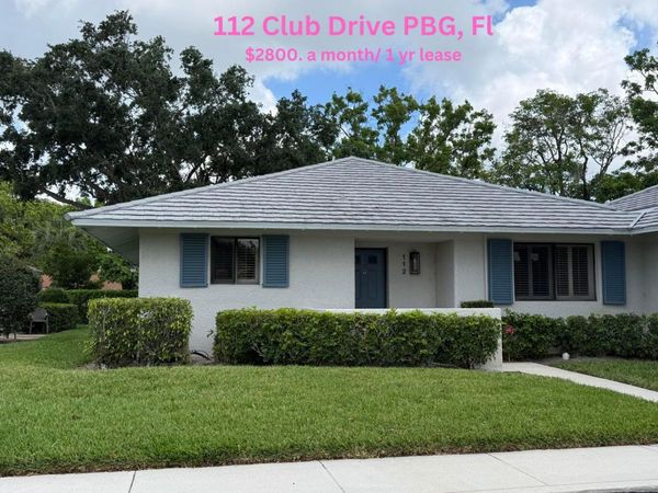 112 Club Drive, Palm Beach Gardens, FL 33418