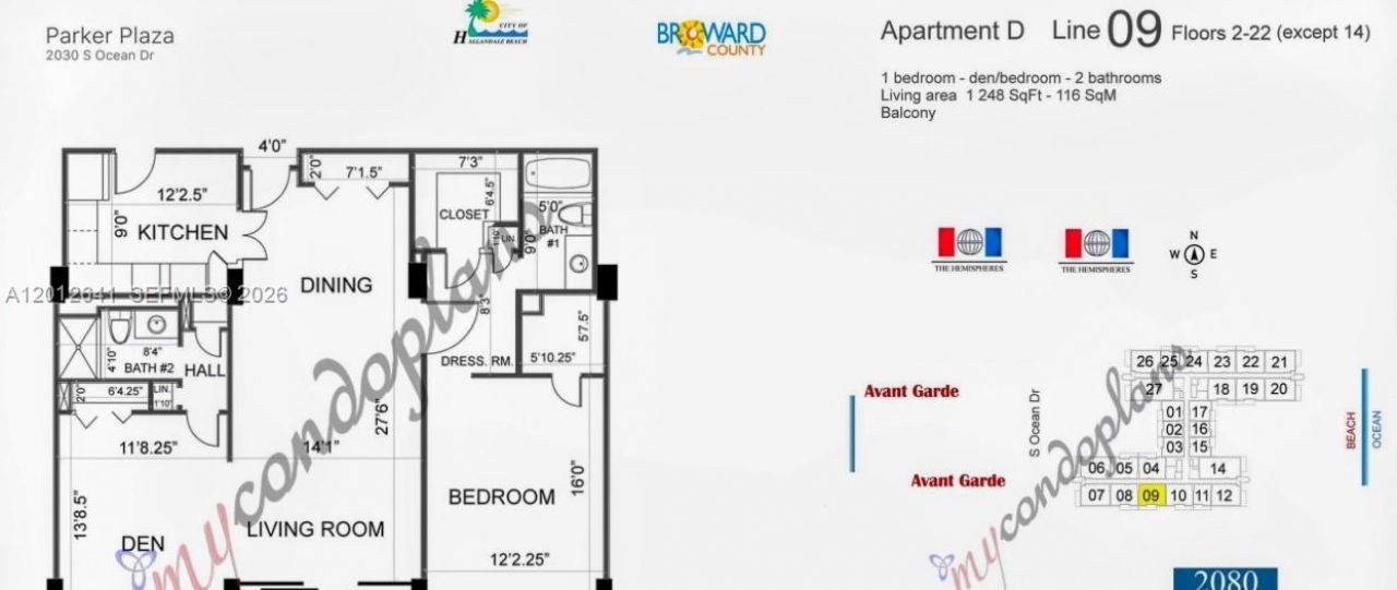 2030 S Ocean Dr , Unit 309, Hallandale Beach, FL 33009 Photo