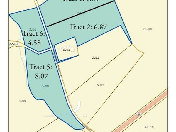 0 Tennessee Ridge Road , Unit Tract2, Waverly, TN 37185