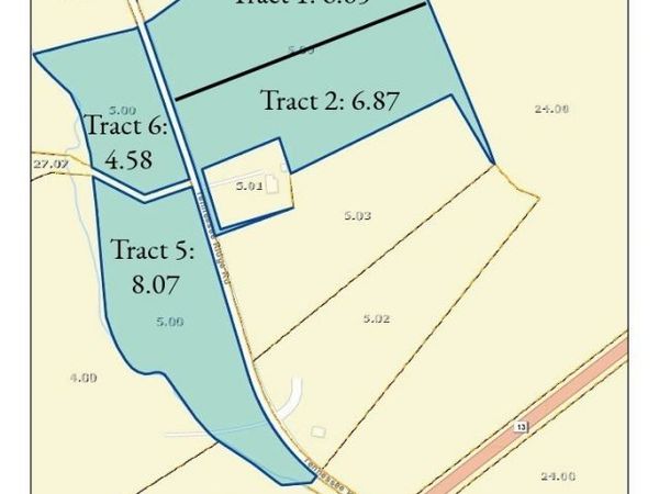 0 Tennessee Ridge Road , Unit Tract6, Waverly, TN 37185