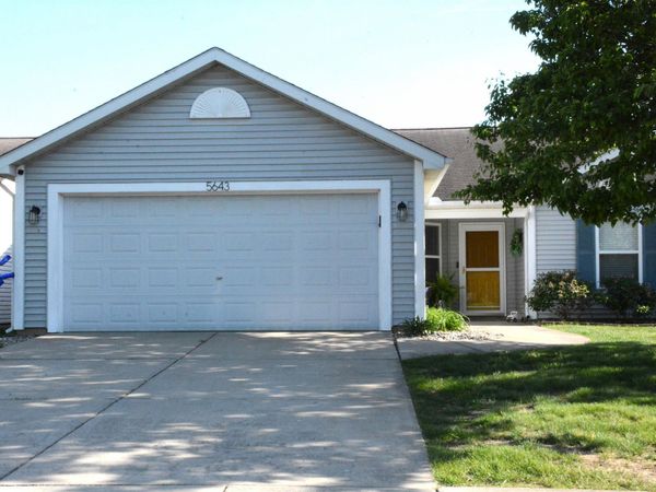 5643 N BLUEGRASS Circle, Lafayette, IN 47905