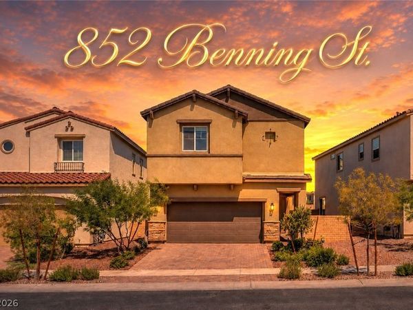 852 Benning Street, Henderson, NV 89011