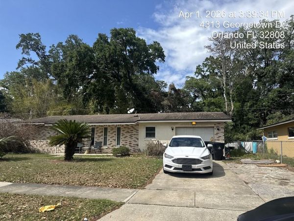 4313 GEORGETOWN DRIVE , ORLANDO, FL 32808
