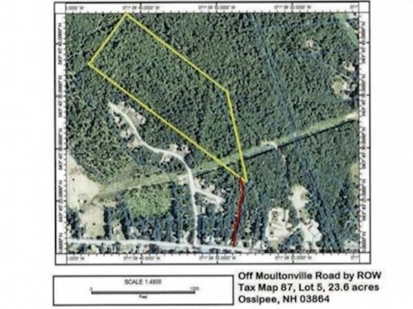 Back Moultonville Road, Ossipee, NH 03814
