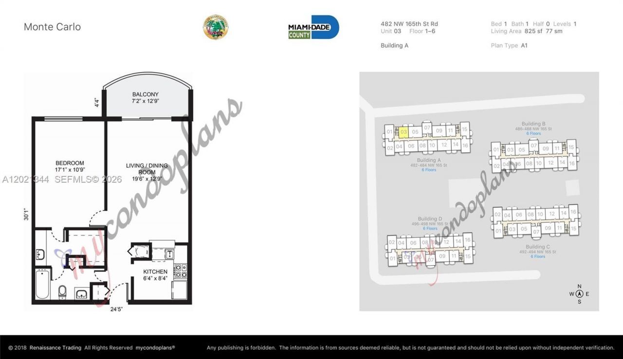 482 NW 165th St Rd , Unit A-103, Miami, FL 33169 Photo