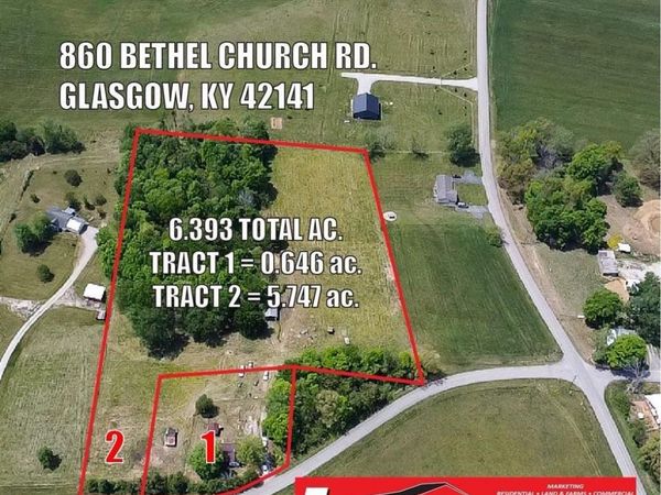 860 Bethel Church Road , Glasgow, KY 42141