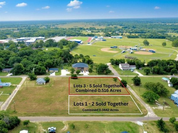 Lots 1-2 W 2nd St , Blooming Grove, TX 76626