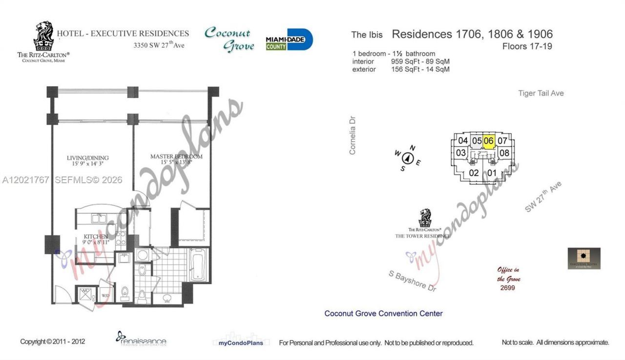 3350 SW 27th Ave, Unit 1706, Coconut Grove, FL 33133 Photo
