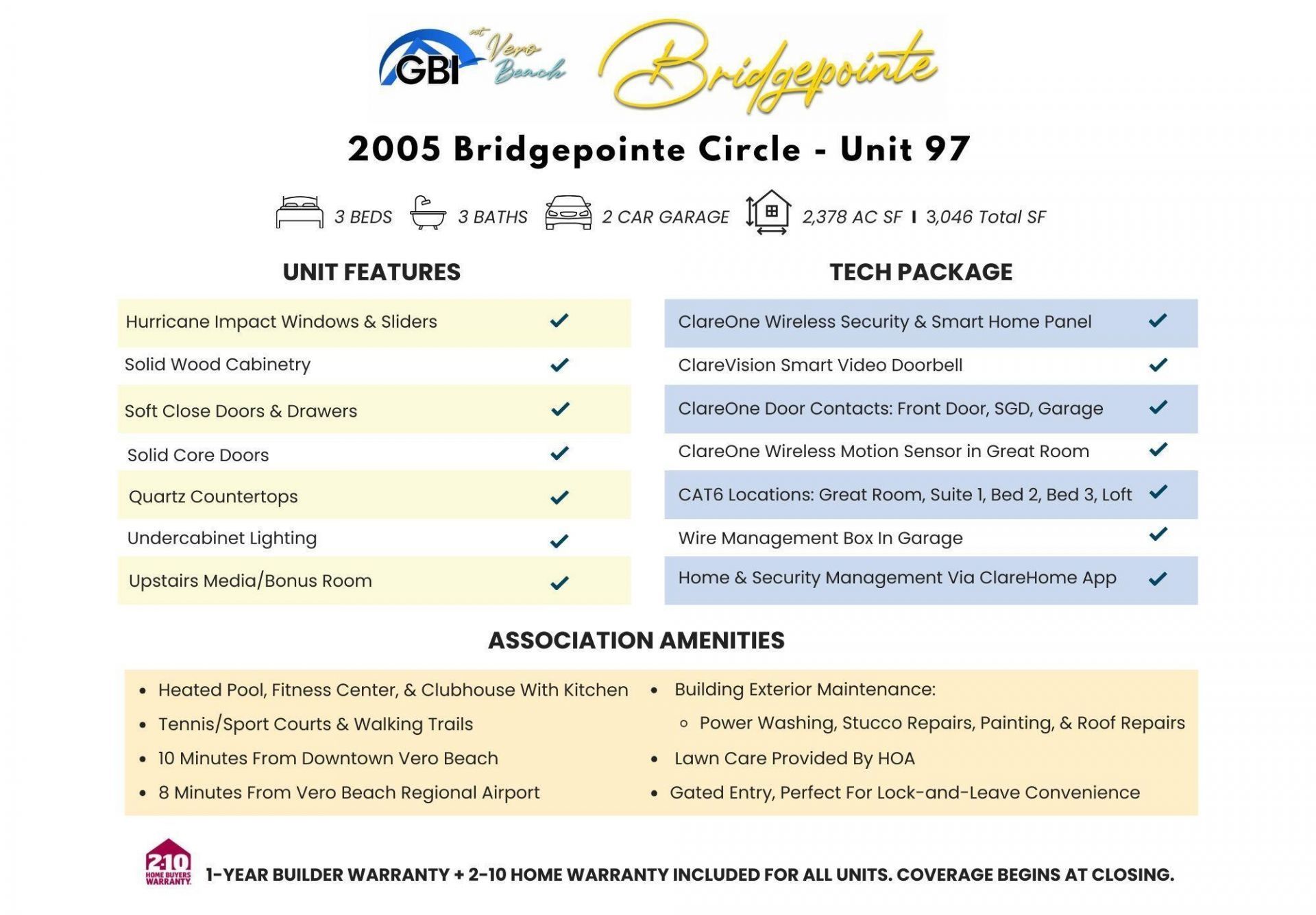 2005 Bridgepointe Circle, Unit 97, Vero Beach, FL 32967 Photo