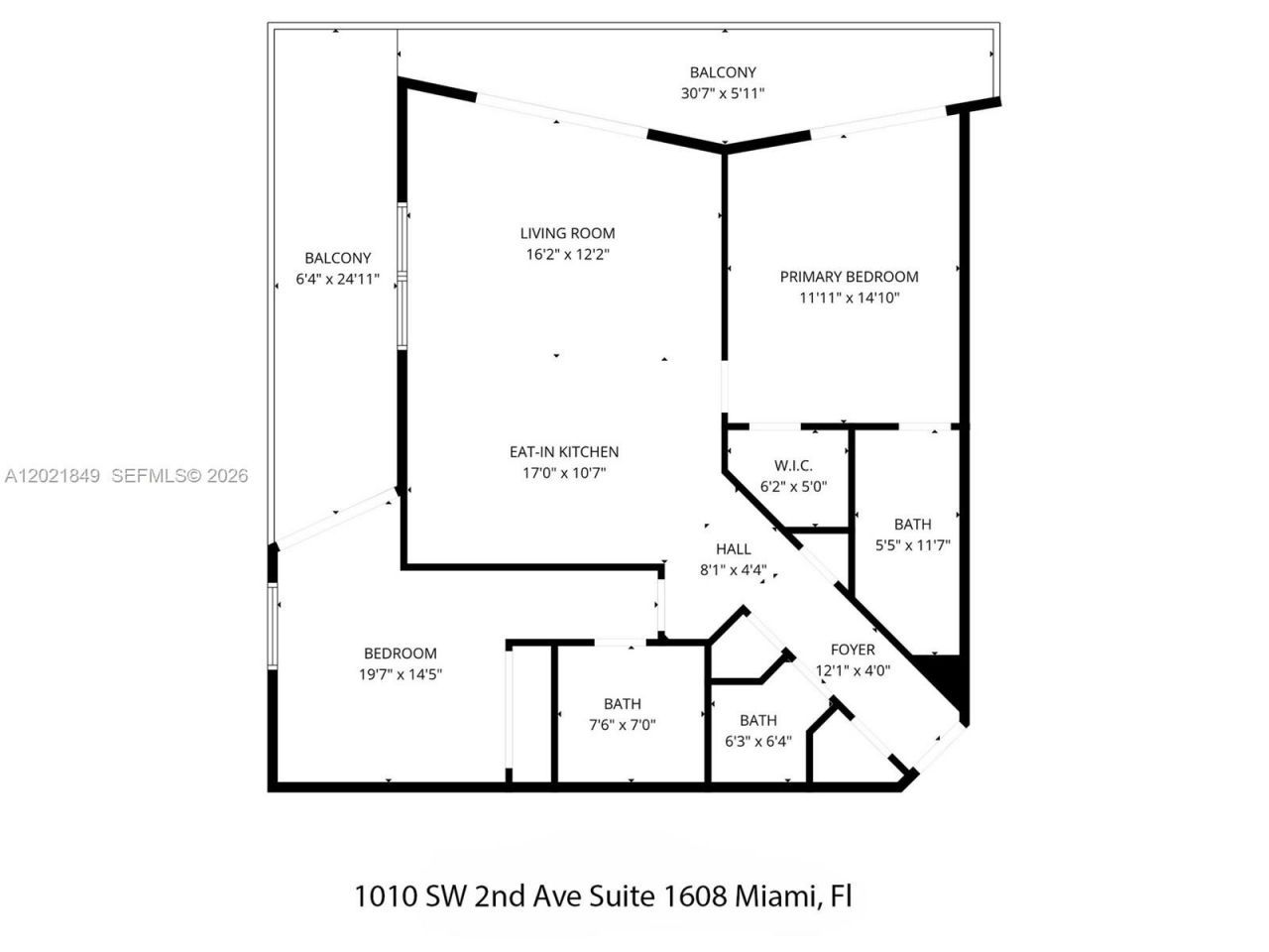 1010 SW 2nd Ave , Unit 1608, Miami, FL 33130 Photo