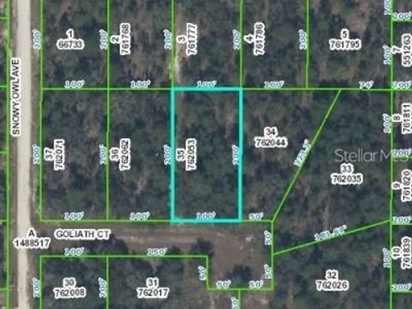 0 GOLIATH COURT, WEEKI WACHEE, FL 34614