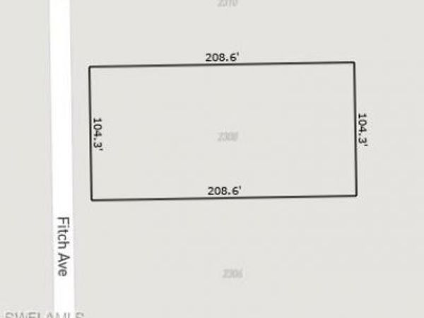 2308 Fitch AVE , ALVA, FL 33920