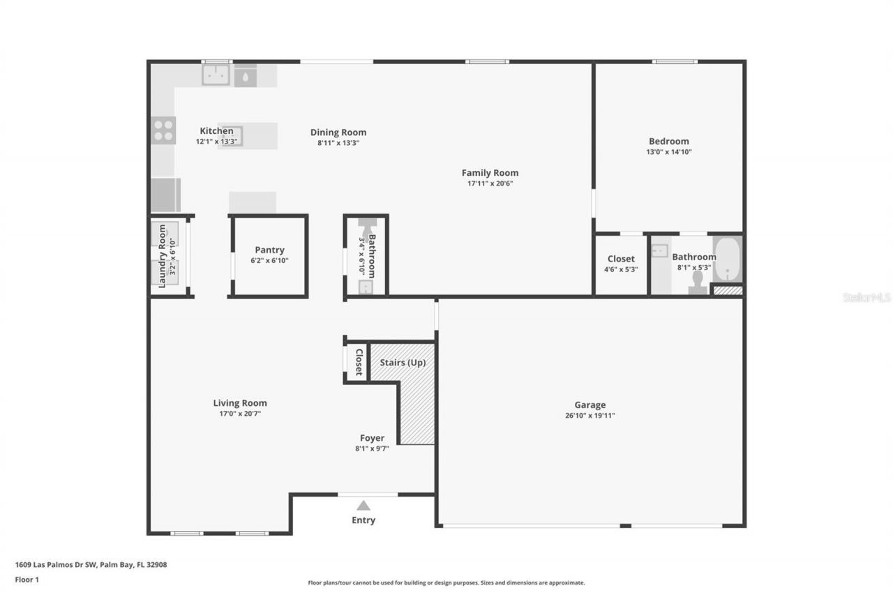 1609 Las Palmos Drive Sw, Palm Bay, FL 32908 Photo