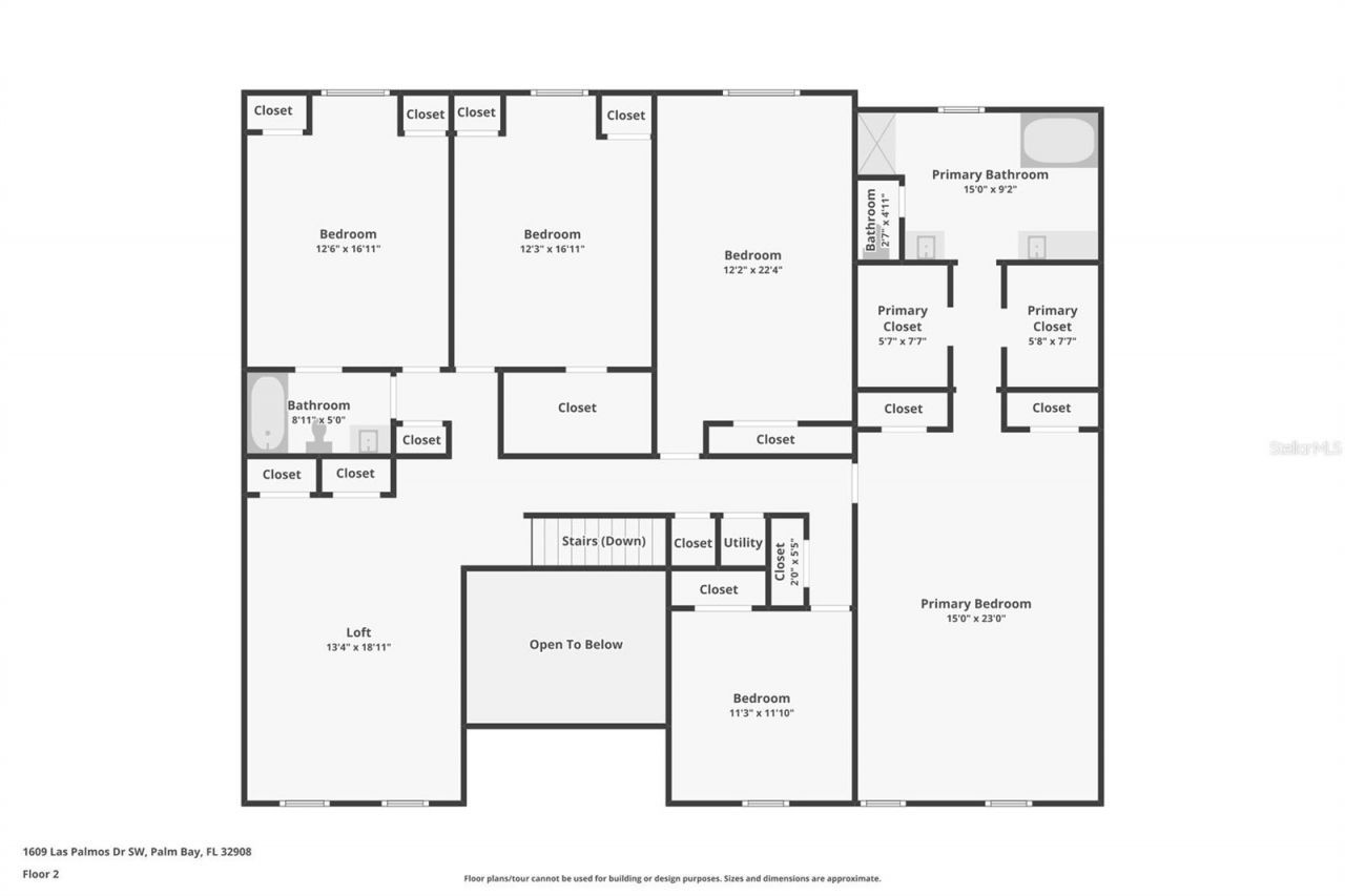 1609 Las Palmos Drive Sw, Palm Bay, FL 32908 Photo