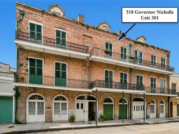 518 GOVERNOR NICHOLLS Street , Unit 301, New Orleans, LA 70116