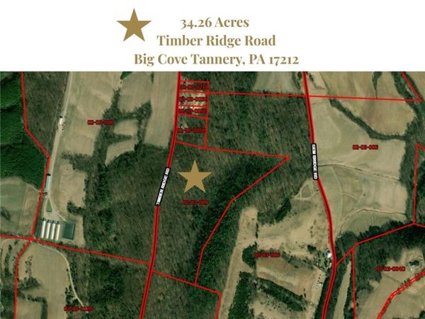 0 Timber Ridge Road, Big Cove Tannery, PA 17212