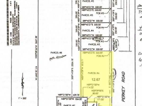 O Vl Lot 6 S Perkey Road, Charlotte, MI 48813