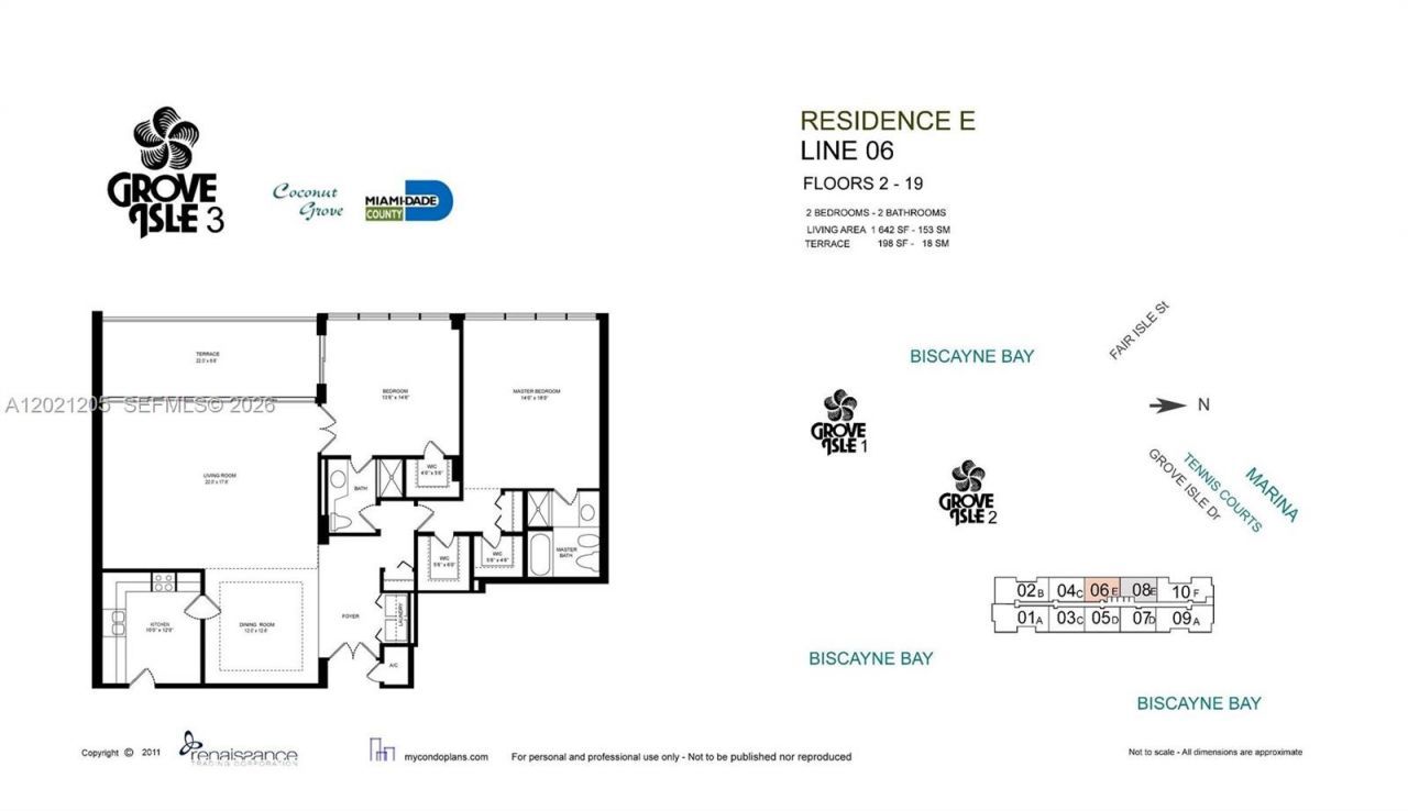 3 Grove Isle Dr, Unit C1606, Coconut Grove, FL 33133 Photo