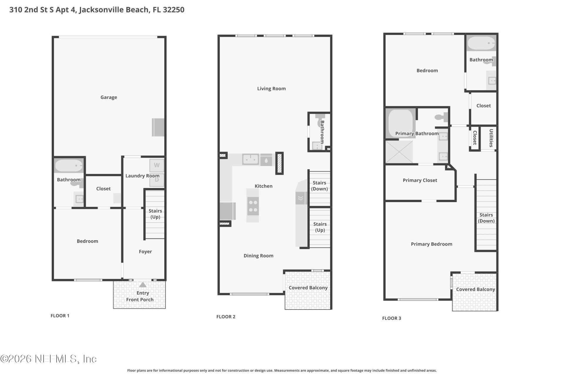 310 2nd Street S, Unit 4, Jacksonville Beach, FL 32250 Photo